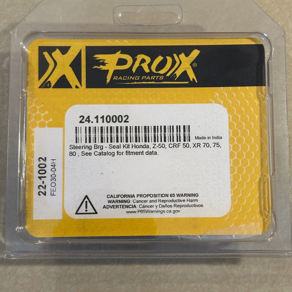 PROX 24.110002 STEERING BEARING KIT for 1985-2003 Honda XR100 R