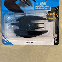 Hot Wheels Batplane 1/5 New For 2020 Black Batman DC 56/250