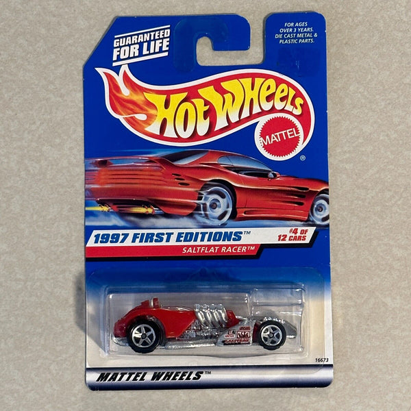 Saltflat Racer 1997 First Editions Hot Wheels Red Card