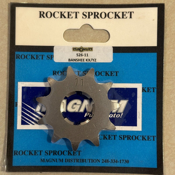 ROCKET FRONT SPROCKET 11 tooth Banshee, KX, YZ 526-11