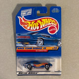 1998 Hot Wheels #728 Race Team Series IV 4/4 '63 CORVETTE Blue w/Chrome 5 Spokes