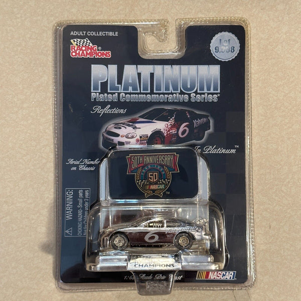 MARK MARTIN #6 RACING CHAMPIONS PLATINUM 50th anniversary EAGLE ONE 1:64 1/9998