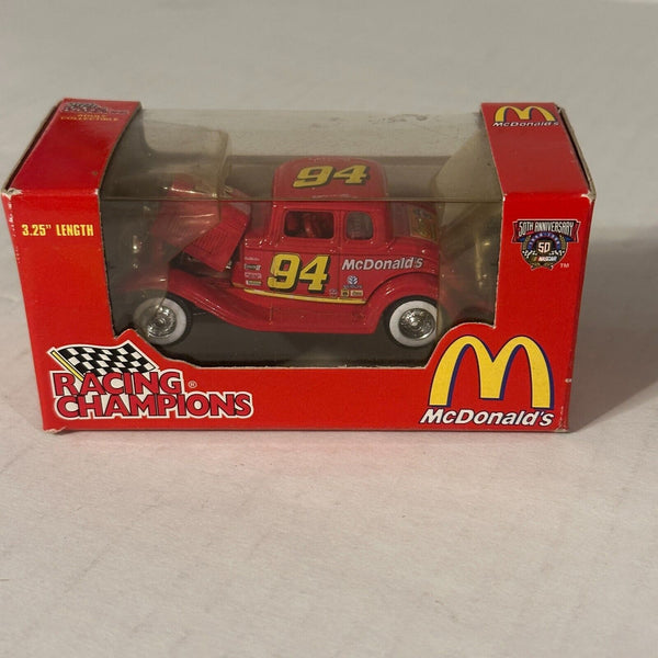 RACING CHAMPIONS 1/64 BILL ELLIOTT #94 MCDONALDS STOCK ROD DIECAST CAR