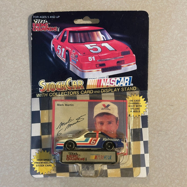 Racing Champions 1991 Stock Car Mark Martin #6 Car 1:64 Scale NASCAR