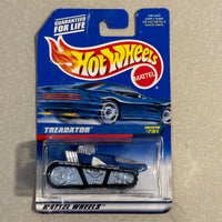 1998 Hot Wheels Mainline #791 Treadator (Unopened) Blue 1:64 Scale Thailand Ames