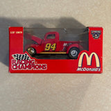 #94 BILL ELLIOTT - McDONALDS STOCK ROD - 1940 FORD TRUCK  -1:64